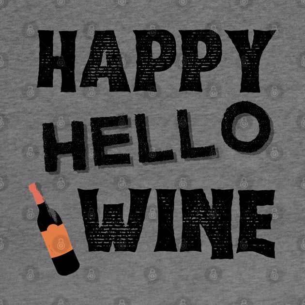 Happy Hallowine. Halloween Costume for Wine Lover. by That Cheeky Tee